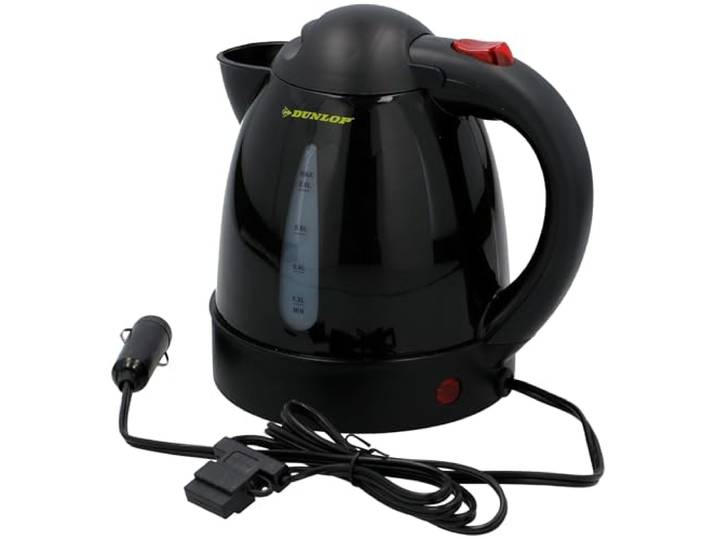 Dunlop 24v autowaterkoker, draagbare reiswagen vrachtwagen waterkoker waterkoker waterkoker waterkoker voor thee en koffie maken