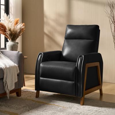 Art of Living Designs Elias Modern Genuine Leather Power Recliner with Adjustable Backrest&Footrest and Type-C&USB Ports