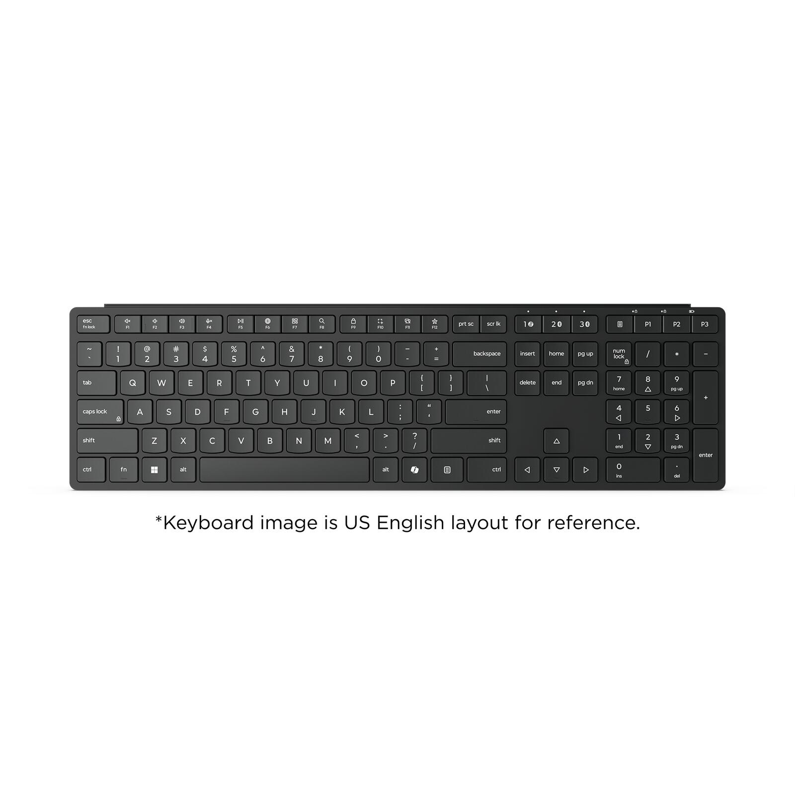 Lenovo Multi-Mode Pro 6000 kabellose Tastatur 4Y41S04673