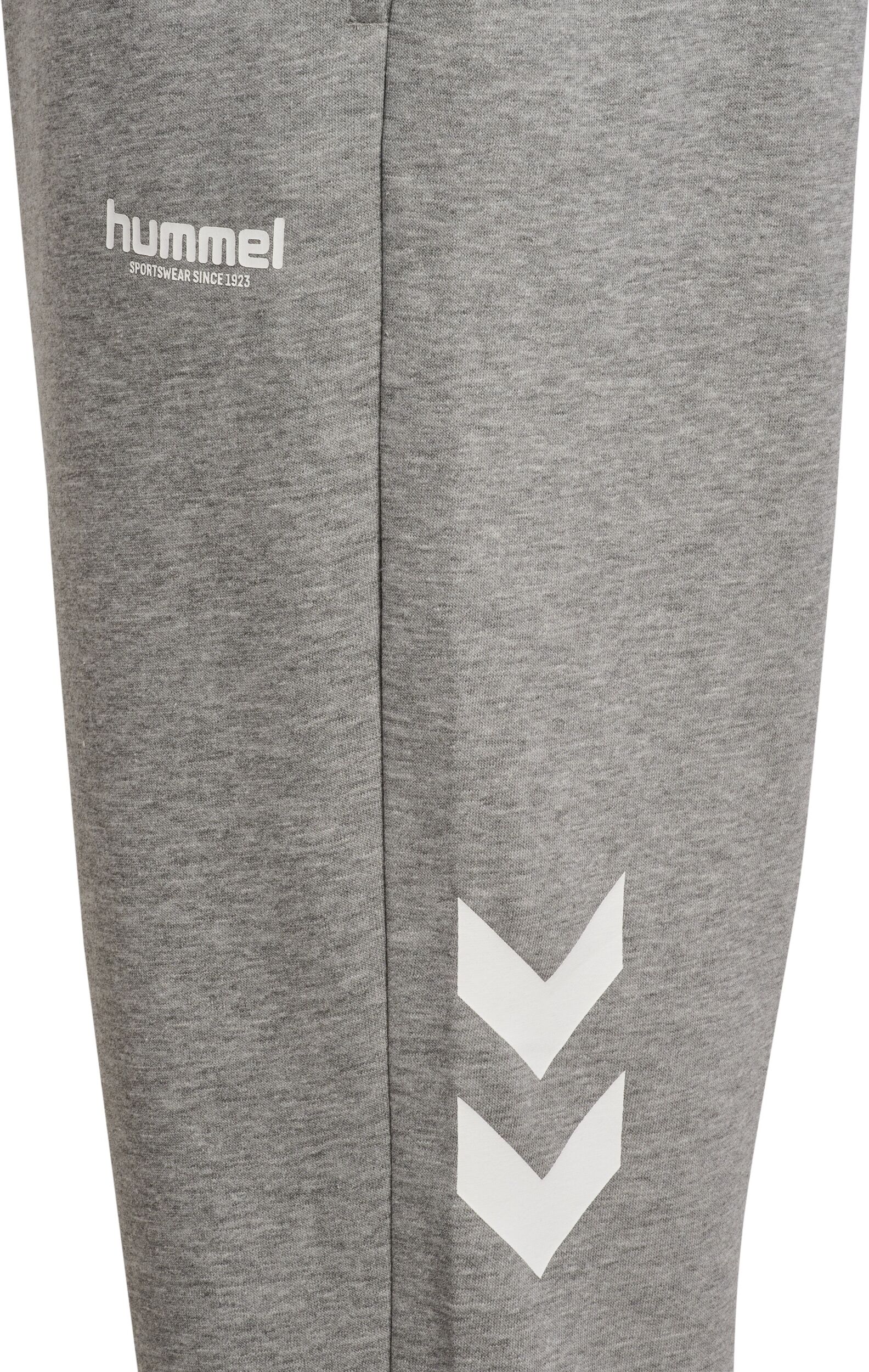 Sweathose HUMMEL "HMLLEGACY 2.0 SWEATPANTS", Herren, Gr. M, N-Gr, grau (grau melange), Obermaterial: 60% Baumwolle, 40% Polyester, Hosen Sweathose, aus Baumwolle und Polyester, mit BEECOOL Technologie grau melange M, N-Gr