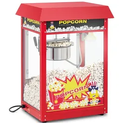 Royal Catering Popcornmaschine - 1500 W - 5 kg/h - rot -