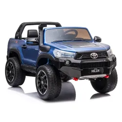 Elektroauto für Kinder Toyota Hilux Blau lackiert