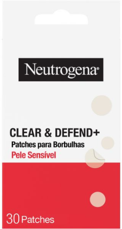 Neutrogena Clear & Defend+ Pensos para Borbulhas para Pele Sensível 30und