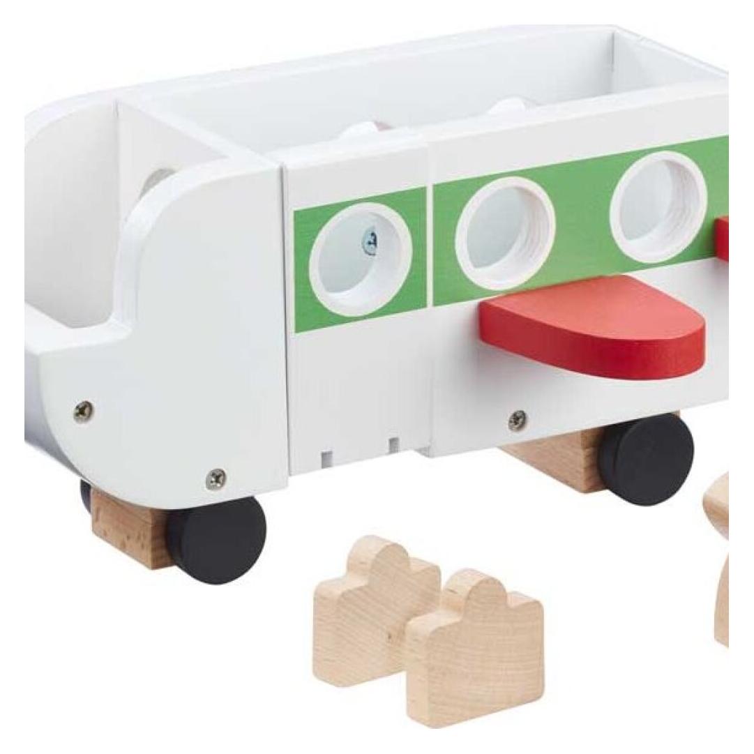 Tm Peppa Pig PEPPA PIG HOLZFLUGZEUG + MRS RUBIT 07211 (GXP-802557)