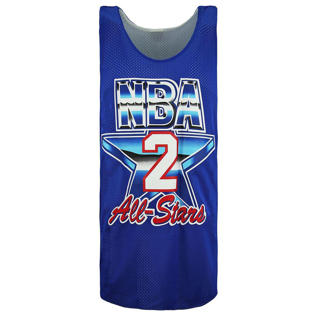 Mitchell & Ness Charlotte Hornets Larry Johnson Reversible Heren Mesh Vest