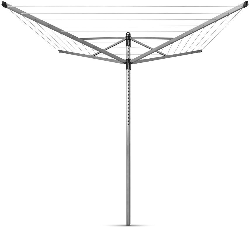 Brabantia Lift-O-Matic 40 m Rotary Clothes Line with Ground Spike 200cm H X 11cm W X 11cm D