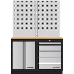 Kraftwerk, Werkstattschrank, Mobilio 2er Kombi Lochwand (136 cm, 200 cm)