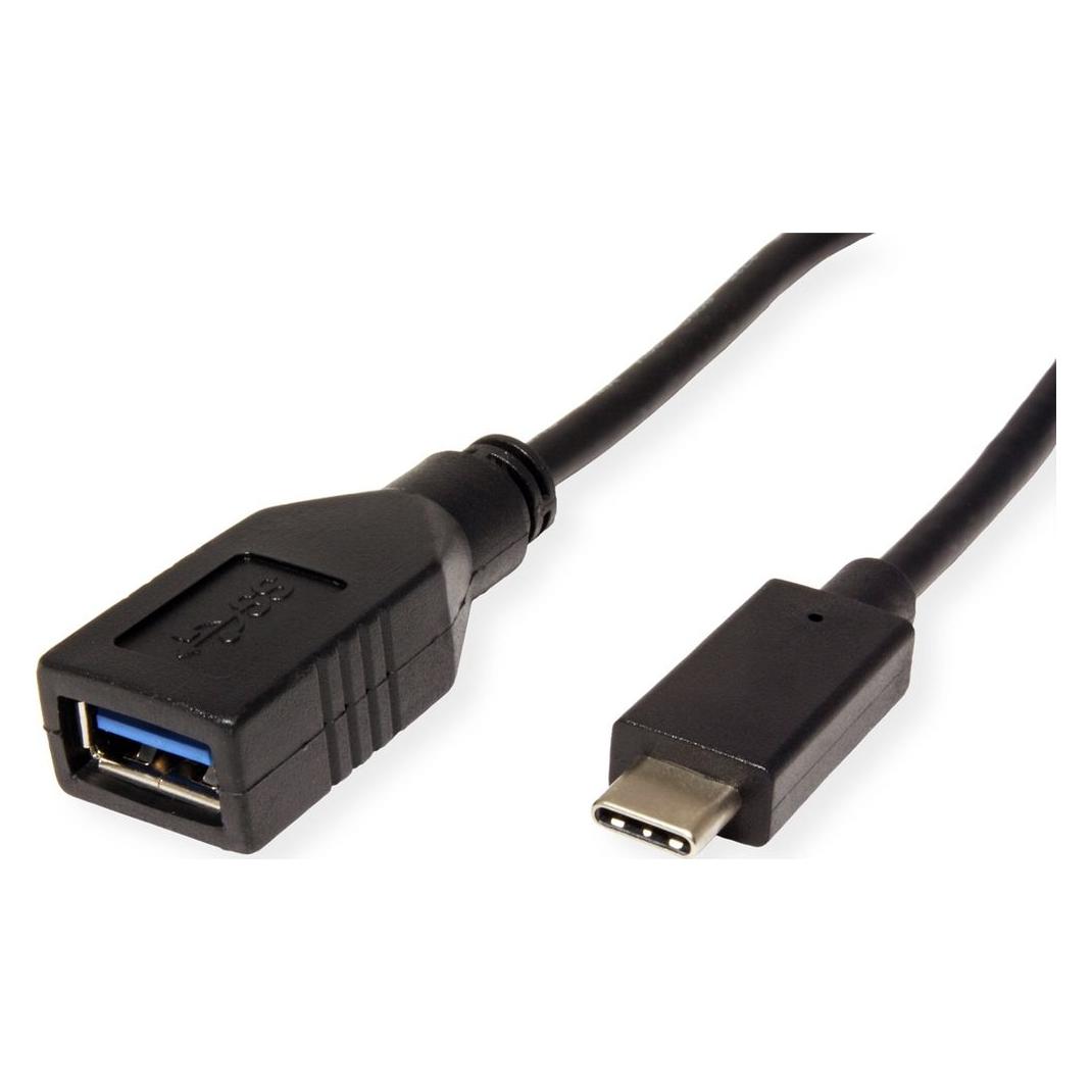 Roline USB Kabeladapter (0.15 m, USB 3.2 Gen 2) (11.02.9030)