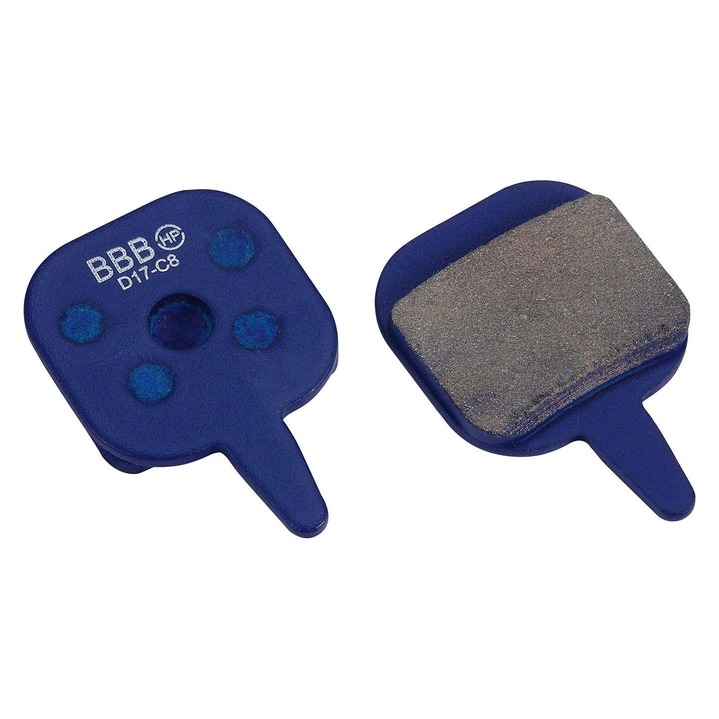 BBB DiscStop BBS-75 für Tektro Novela, 1 Paar, blau (Tektro, Organisch (Resin)) (BBS-75 2905737501)