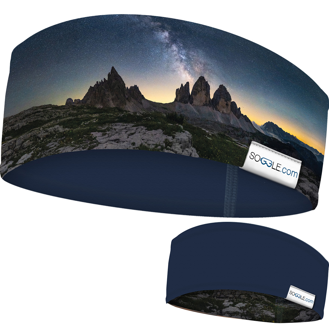 Soggle Stirnband galaxie/night blue