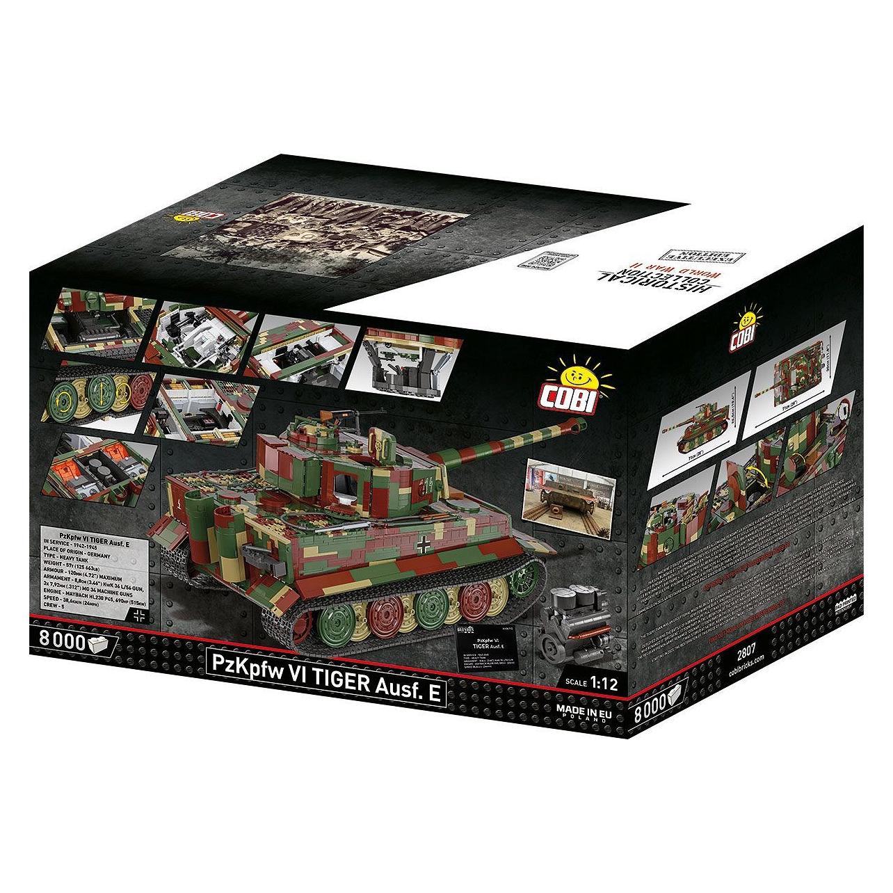Cobi HCWWII Panzerkampfwagen VI Tiger (Sd.Kfz 181) (COBI-2807)
