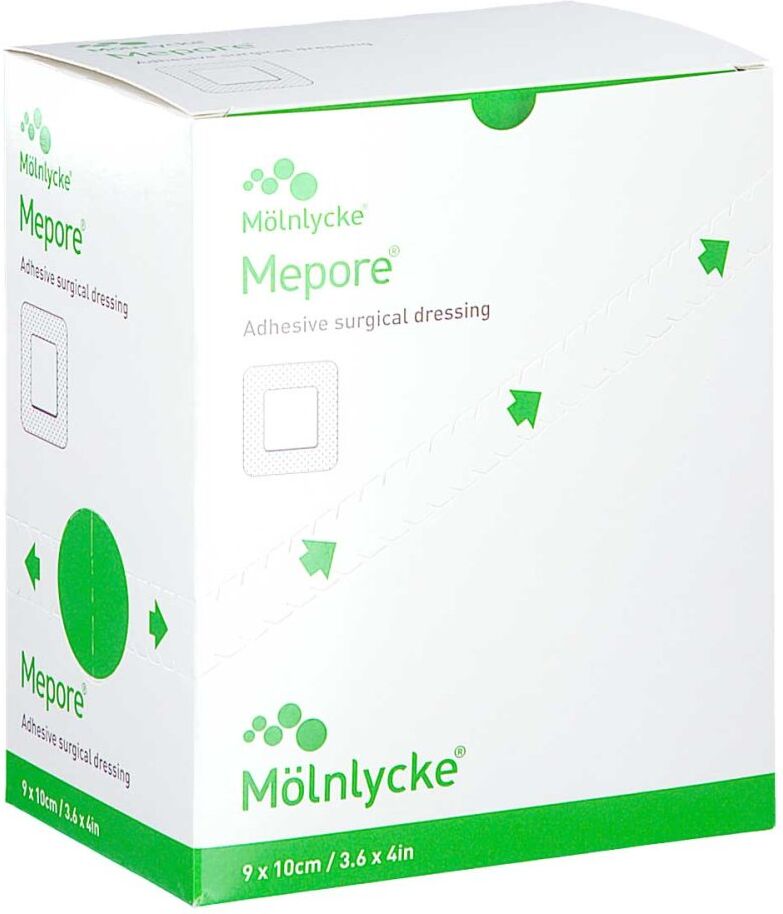 Mepore Verband steril 9x10cm 50stk