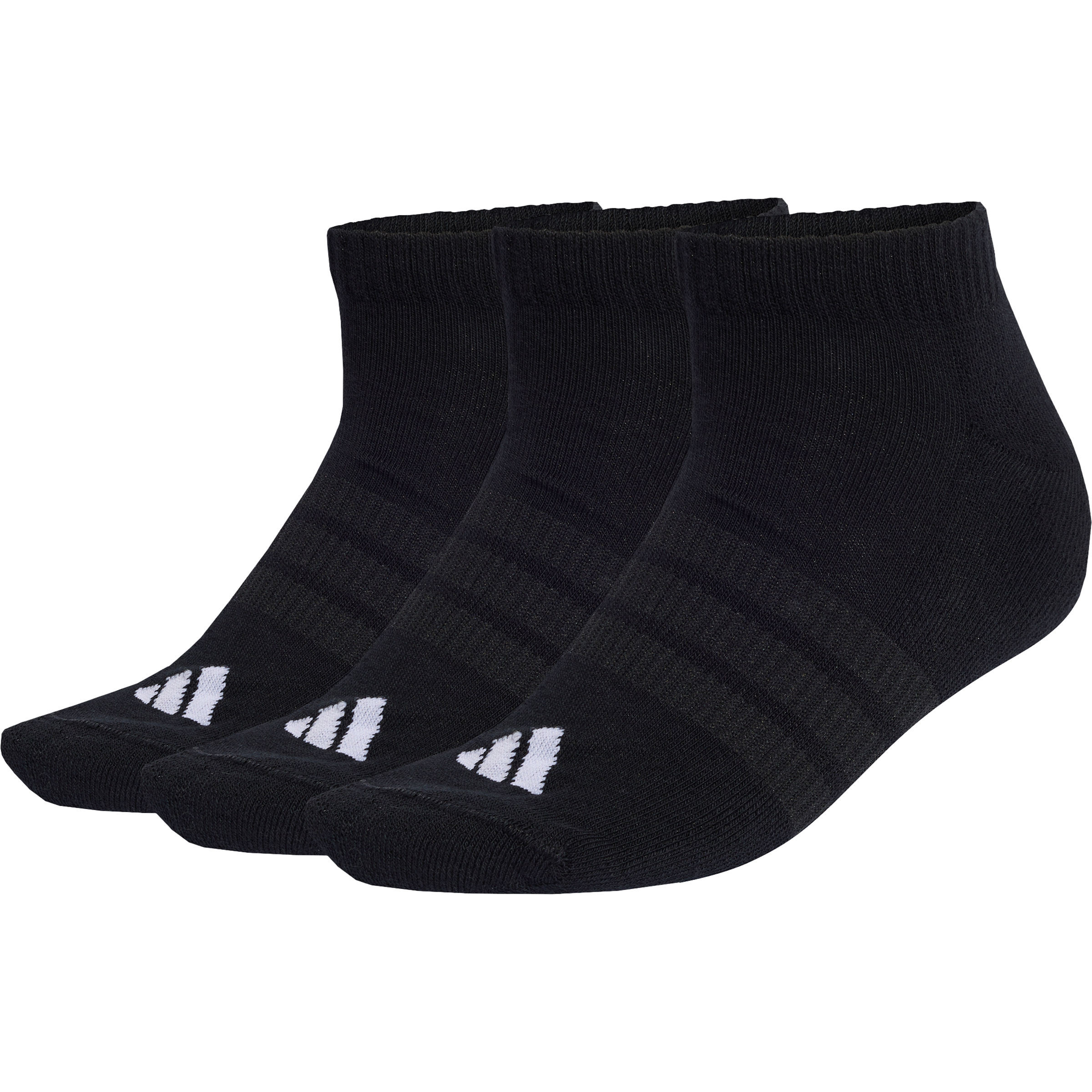 adidas Essentials Low 3er Pack Freizeitsocken schwarz Größe 40 Lifestyle Hautfreundlich