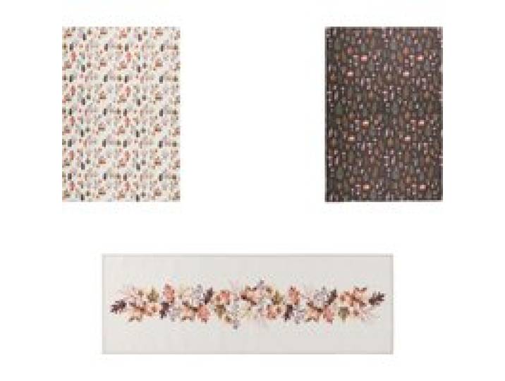 LIVARNO® Ensemble nappe et chemin de table