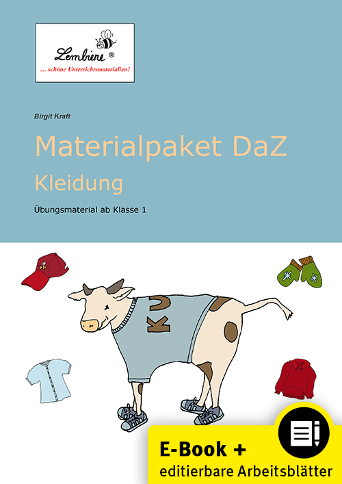 Lernbiene Materialpaket DaZ: Kleidung