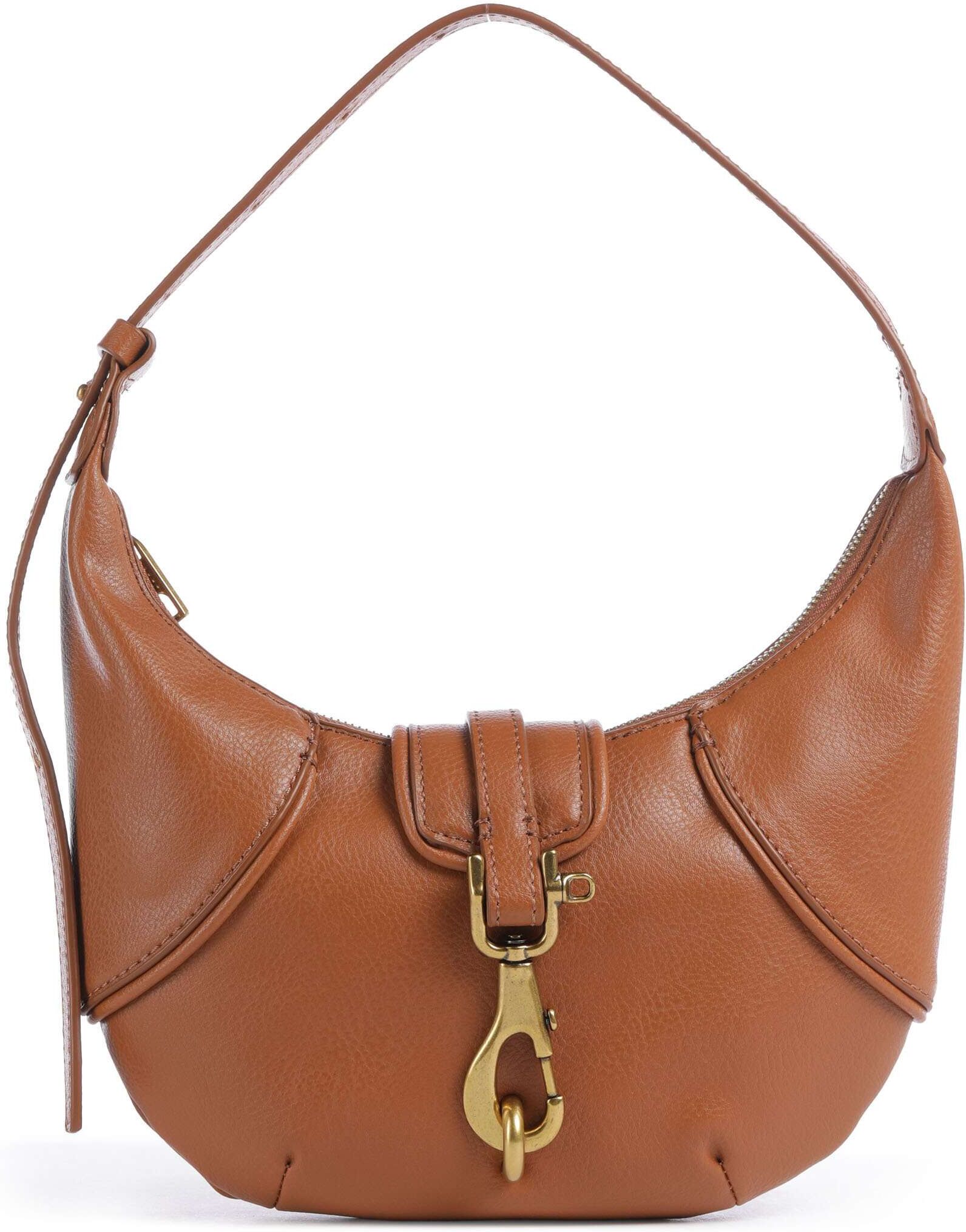 Liebeskind Ryker Cow Naturale S Schultertasche aus Leder, braun