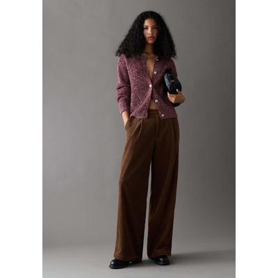 Funktionshose PEPE JEANS "trousers DANNA", Damen, Gr. S, braun (earth braun), 100% Baumwolle, Hosen Funktionshose