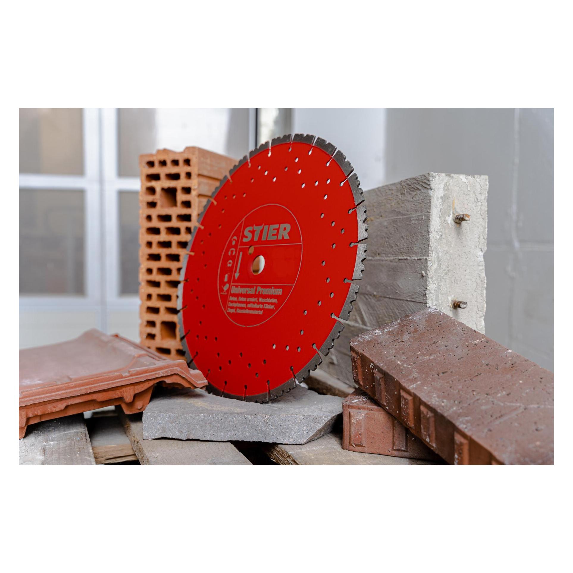 Stier Diamanttrennscheibe Universal Premium Ø400 mm Bohrung 20 / 25,4 mm (79718528)