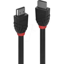 LINDY 36469 - HDMI Kabel - Black Line, 4K30Hz, 15,00 m