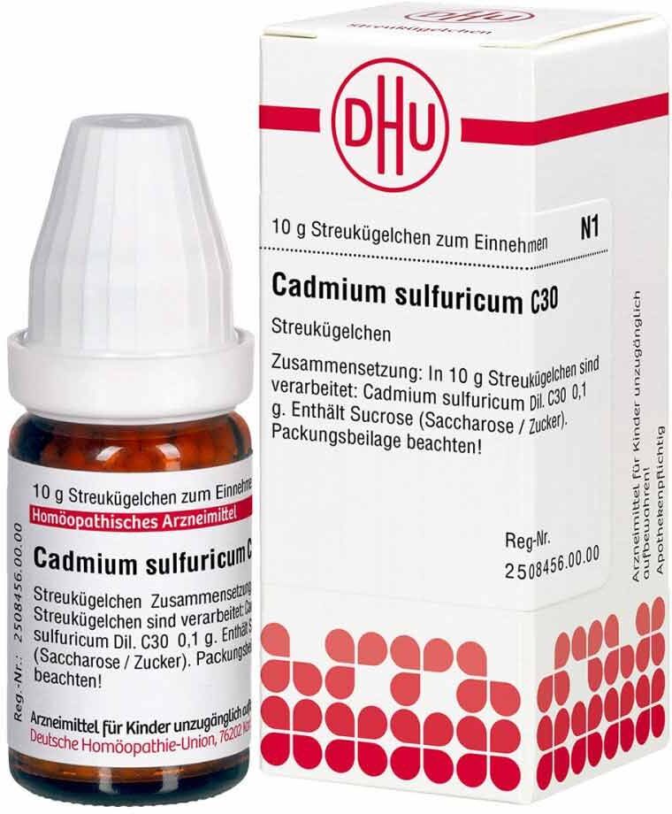 DHU Cadmium Sulfuricum C30 Globuli 10g