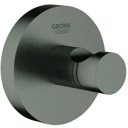 Grohe Essentials Bademantelhaken 40364AL1 hard graphite gebürstet, verdeckte Befestigung