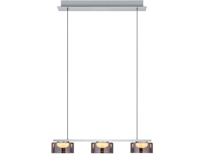 Pendellampe Dune silber Aluminium/Eisen 25000 lm B 70 cm - LED - Lichtfarbe: Warmweiss - LED Energiesparlampen