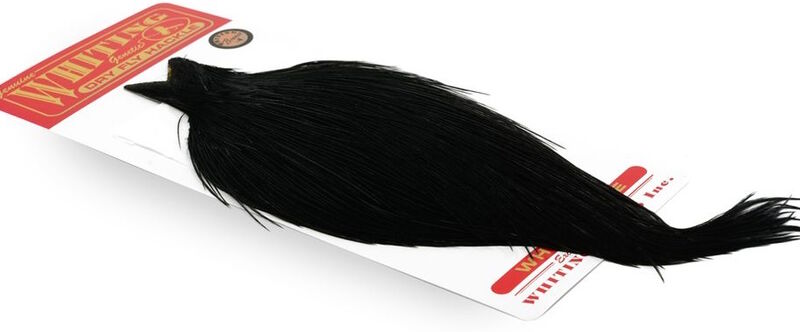 Whiting Dry Fly Cape Bronze-Black