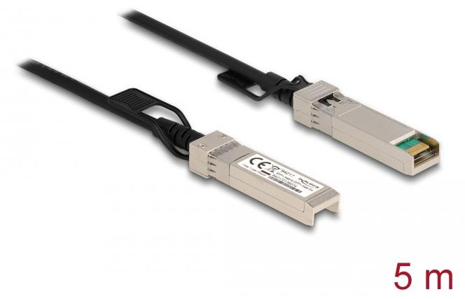 Delock Twinax SFP+ naar SFP+ kabel, 5 meter