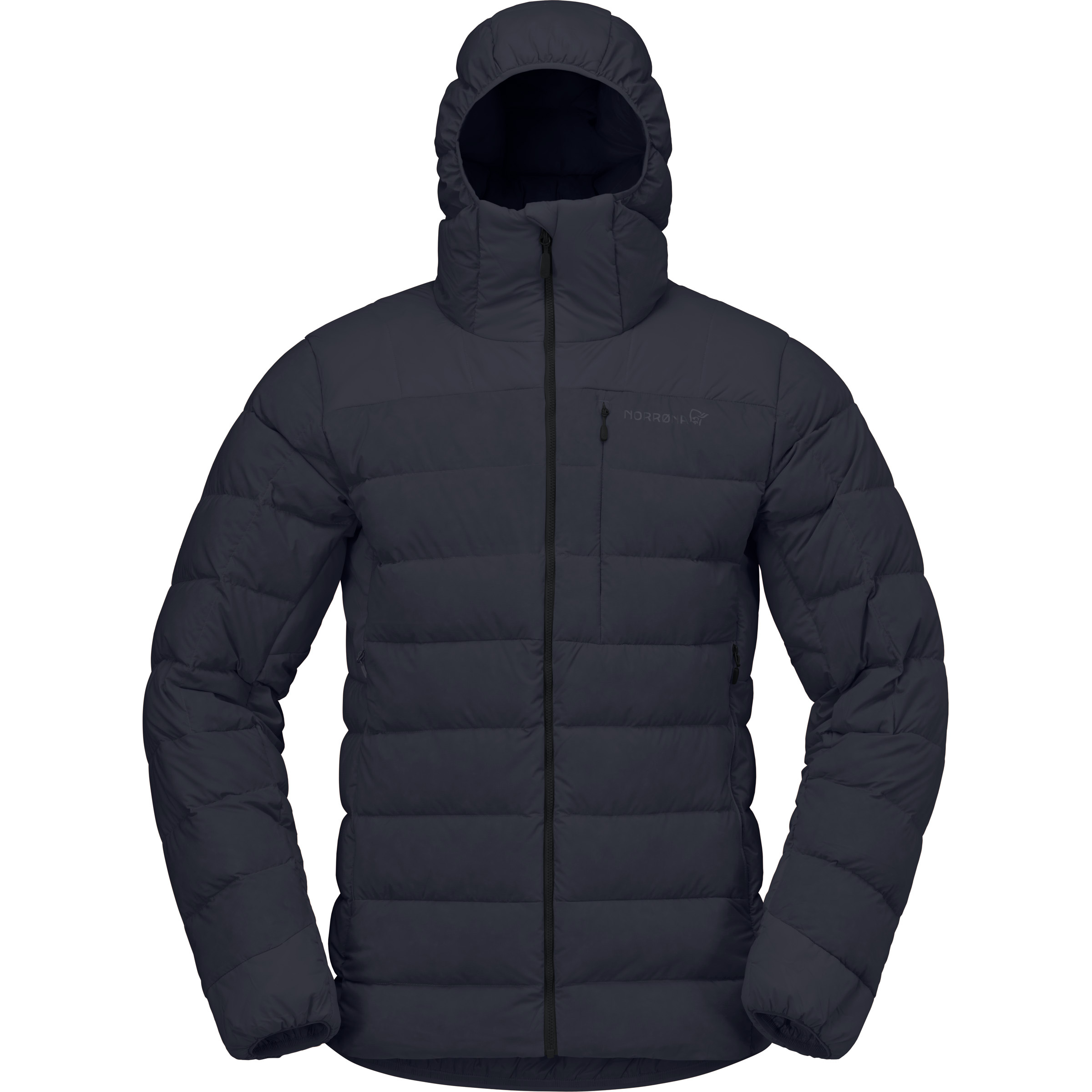 Norrona Femund Down700 Zip Hood Herren Isolationsjacke schwarz Größe S Trekking Isolierend