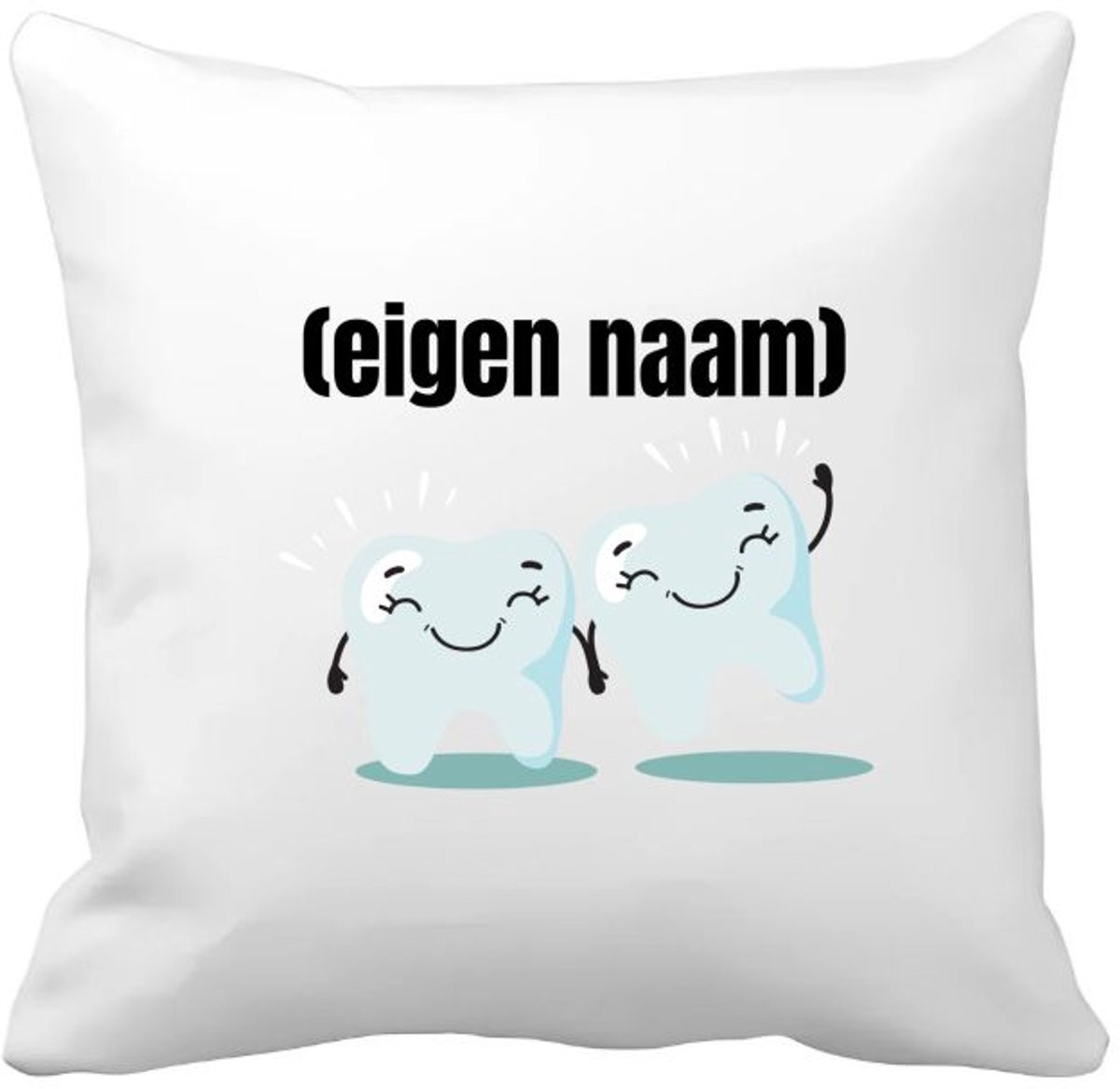 Akyol Kussenhoes met Tandarts-thema voor Mondhygiënisten - 40 x 40 cm