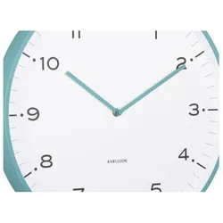 Karlsson, Wanduhr, Wanduhr Circus Rings Turquoise blue (40 cm)