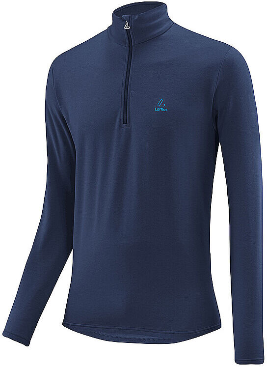 LÖFFLER Herren TRANSTEX Pulli Basic CF dunkelblau   56 M
