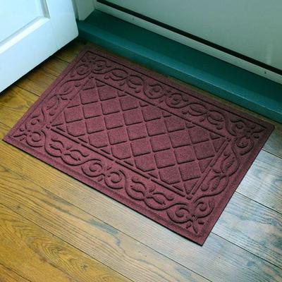 Bungalow Dba Matterly Tristan Doormat 35 x 23, 35 x 23, Burgundy