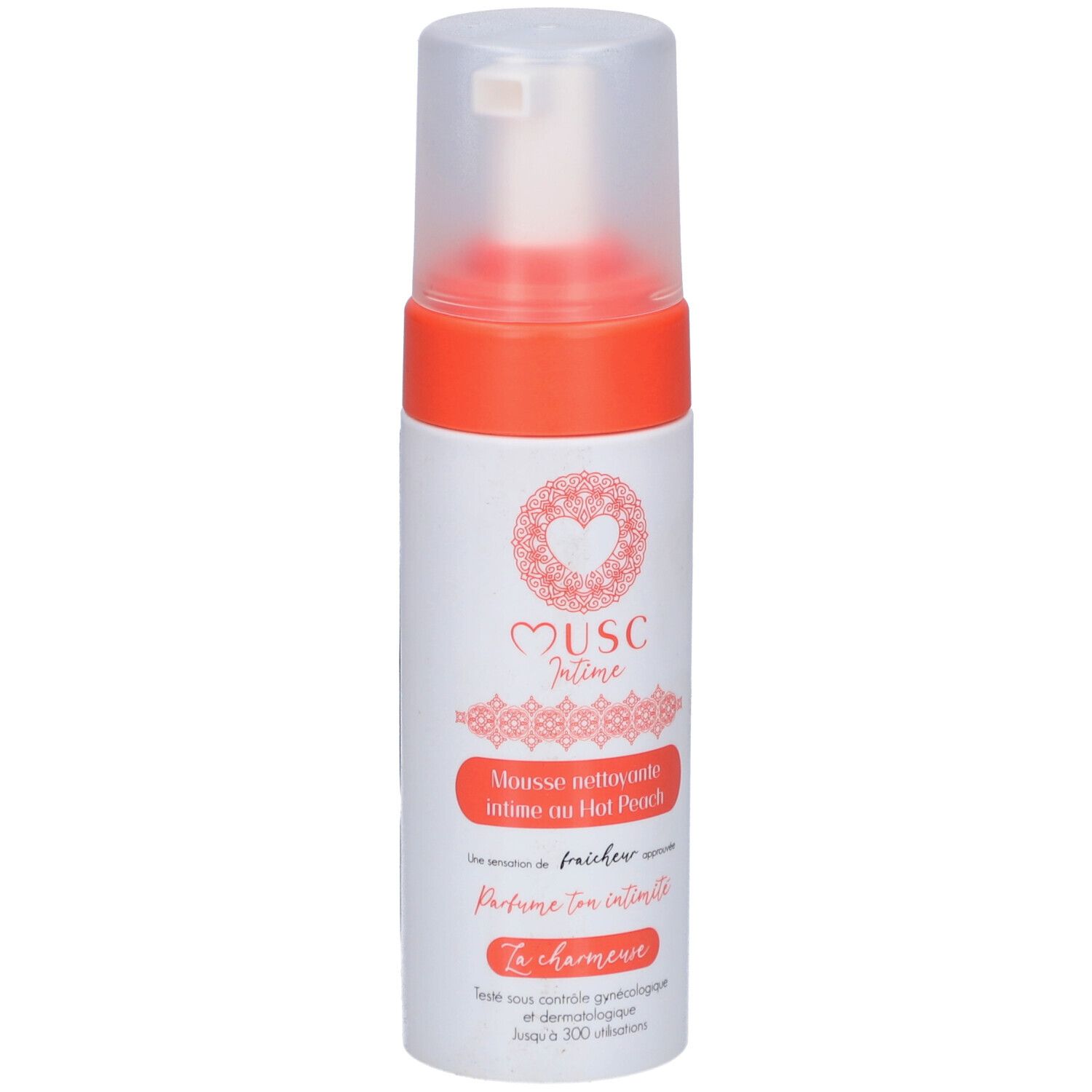Musc Intime Hot Peach - La charmeuse Mousse nettoyante intime 150ml 150 ml Schaum