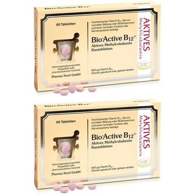 BIO Active B12 Kautabletten 2x 2x60 St