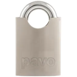 PAVO 5x Vorhängeschloss Sicherheitsschloss High Security mit 4 Schlüssel
