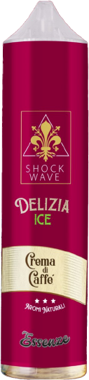 Shock Wave Delizia Ice Essenze Liquido Shot 20ml Crema Caffè Ghiaccio