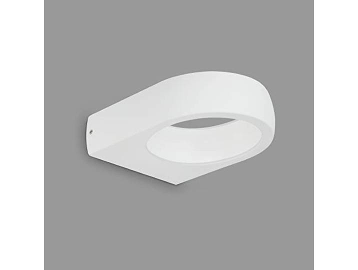 TELEFUNKEN - LED Außenlampe IP44, LED Wandleuchte Außen, 4000K Neutralweiß, Weiß, 175x145x45 mm (LxBxH), 320206TF
