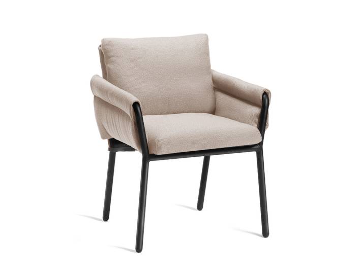 Gaber Coachella Gartenstuhl 64.0 x 81.0 x 60.0 cm, Beige, Neu