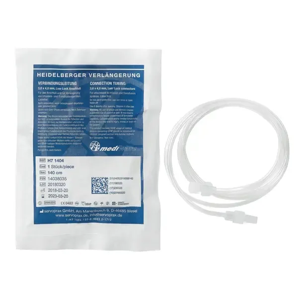 Servoprax GmbH Heidelberger Verlängerungen, 75 cm lang (50 Stück) steril H7 1403