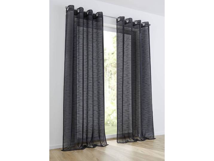 Ösenschal Celtic 140 x 145cm Grau/Anthrazit