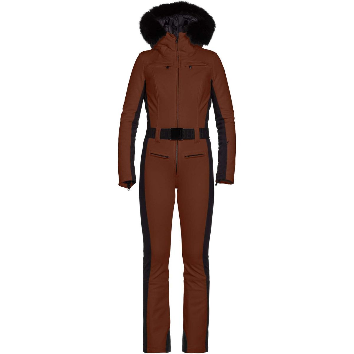 Goldbergh Parry Ski Suit Faux Border deep mocha (2423) 34 GB01691264-2423-34