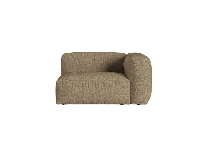 Modulares Seitenelement „Martina“ Bouclé Cappuccino Micadoni