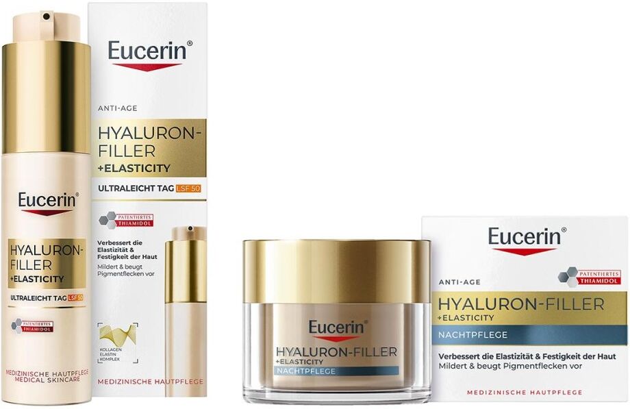 Eucerin Anti-age Hyaluron-filler+elasticity Lsf50 & Nachtpflege
