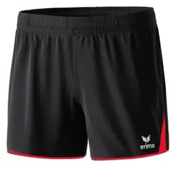 Erima Classic 5-C Shorts Damen - schwarz/rot - 34