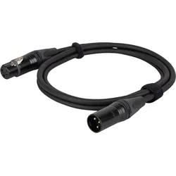 DAP FLN01 - Mic/Line Cable XLR M/F 3P Neutrik NC3-BAG Series 1.5 m