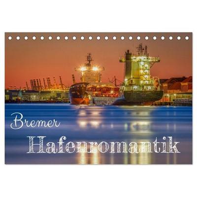 Bremer Hafenromantik (Tischkalender 2027 DIN A5 quer), CALVENDO Monatskalender