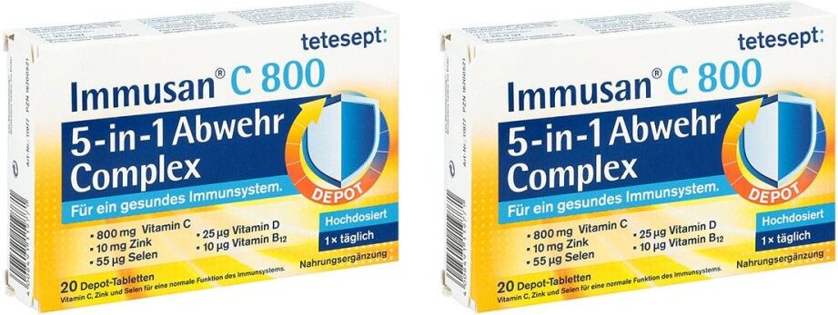 Tetesept Immusan C8 00 5in1 Abwehr Complex Tabletten