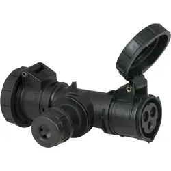 PCE T-connect 2-way 16/3 - Cablegland CEE IP67