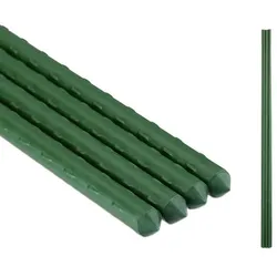 Relaxdays Pflanzstäbe 75 cm im 10er Set Dunkelgrün